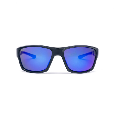 Lentes de Sol Arye Polarizados Armazón Negro Brillante Azul