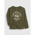 FRCH LS LOGO GR ARMY JACKET GREEN
