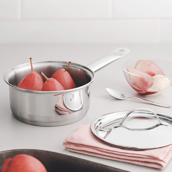 Cacerola con mango con tapa Ø14 -1,1L PROFESSIONAL TF1710