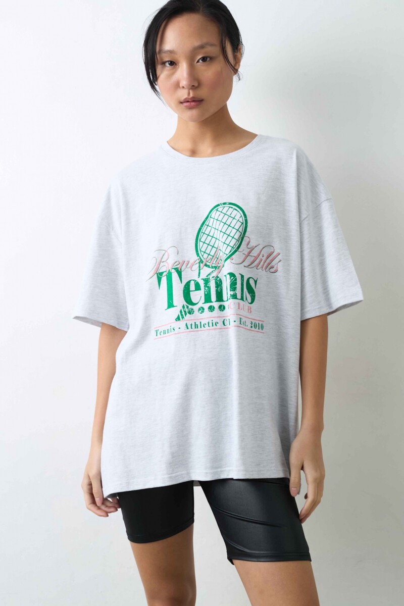 Top Fermina - Gris Melange 