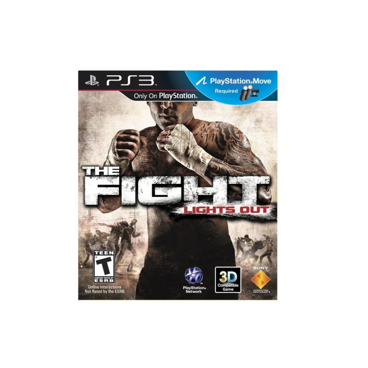 PS3 FIGHT LIGHTS OUT-MOVE CONTROL 