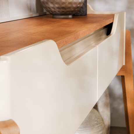 Recibidor Studio Off White y Natural