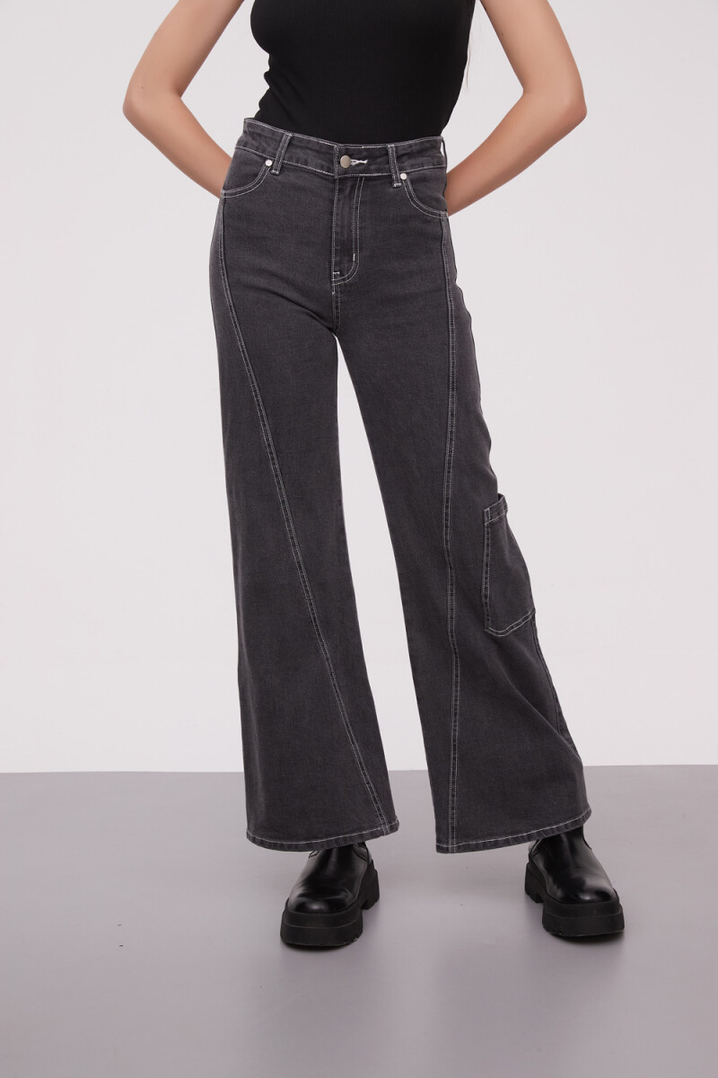 Pantalon Graena - Gris Medio 