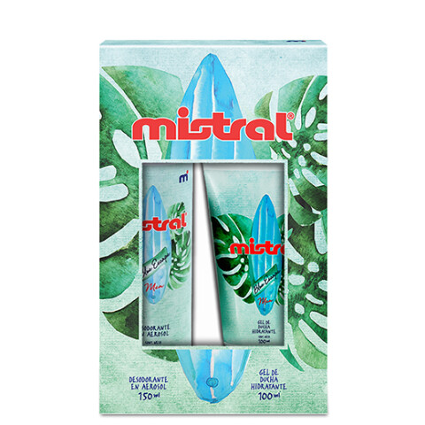 Set Mistral Blue Escape deo + gel de ducha Set Mistral Blue Escape deo + gel de ducha