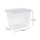 Caja organizadora M 1,3lts TRANSPARENTE