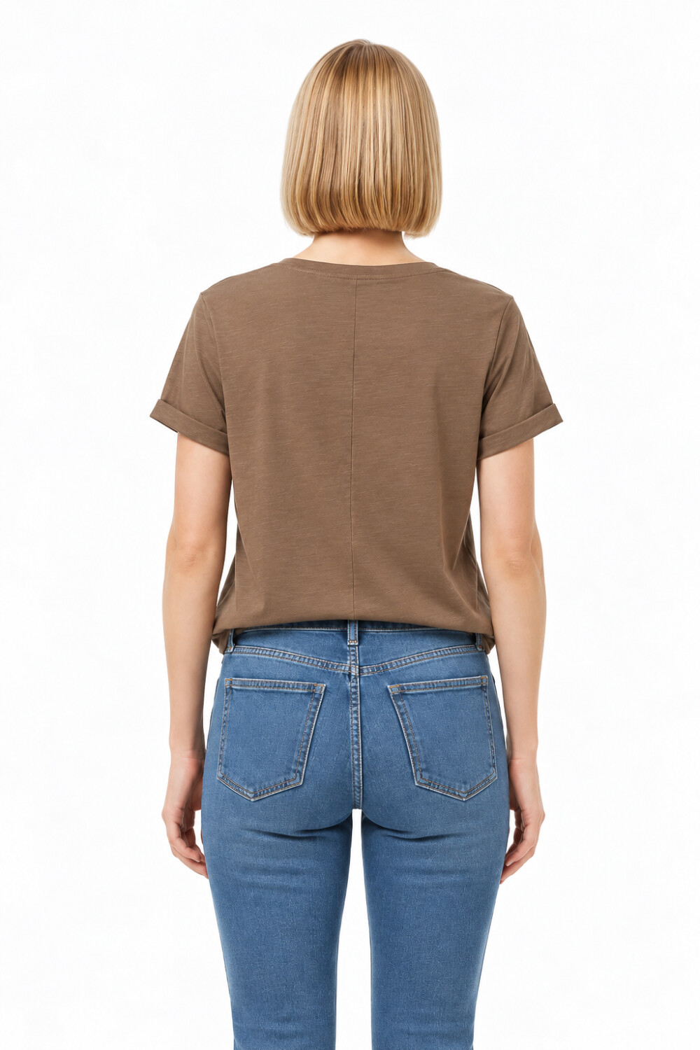 Remera Cordata Taupe / Mink / Vison