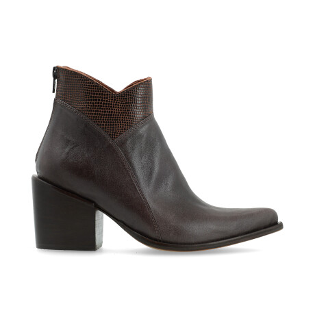 BOTA VENET - CUERO GINNA MARRON