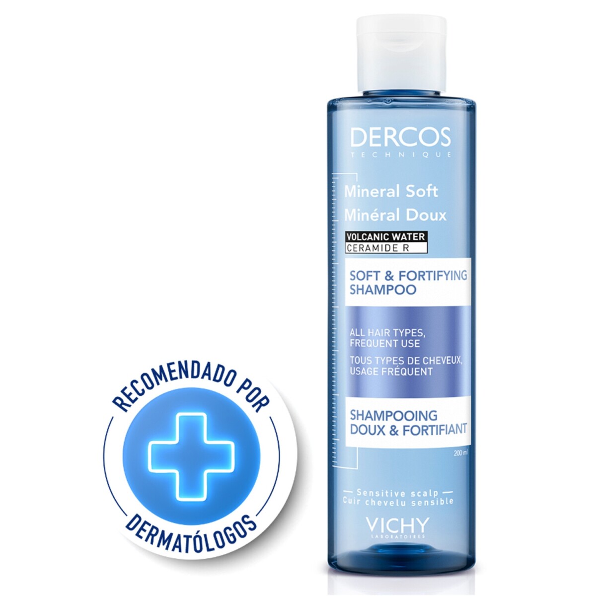 Shampoo Vichy Dercos Mineral Soft & Fortifying 200ml 