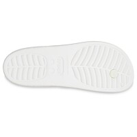 Ojotas Crocs Classic Flip Platform Blanco
