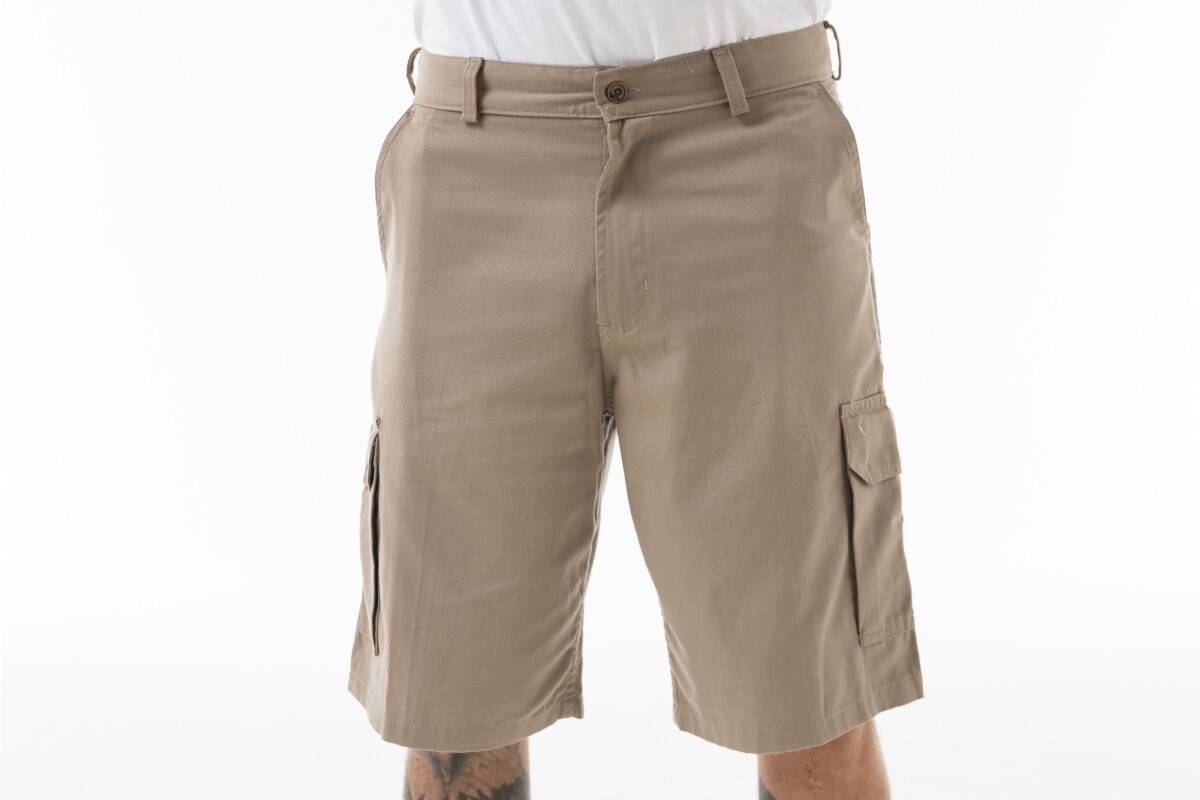 BERMUDA CARGO CLASICA Beige