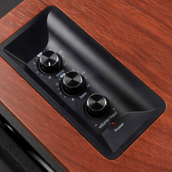 Parlantes Edifier 2.0 R1700bts Bluetooth Marron PARLANTES EDIFIER R1700BTS MARRON