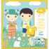Set de stickers reposicionables Ropa