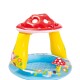 INTEX PISCINA BEBES CON TECHO DISEÑO HONGO Intex Piscina Bebes Con Techo Diseño Hongo