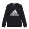 Buzo Infantil Adidas Essentials Kids Negro - Blanco