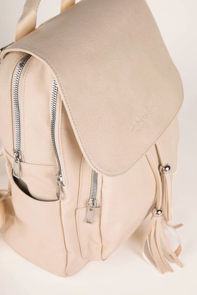 MOCHILA TULIPA Beige
