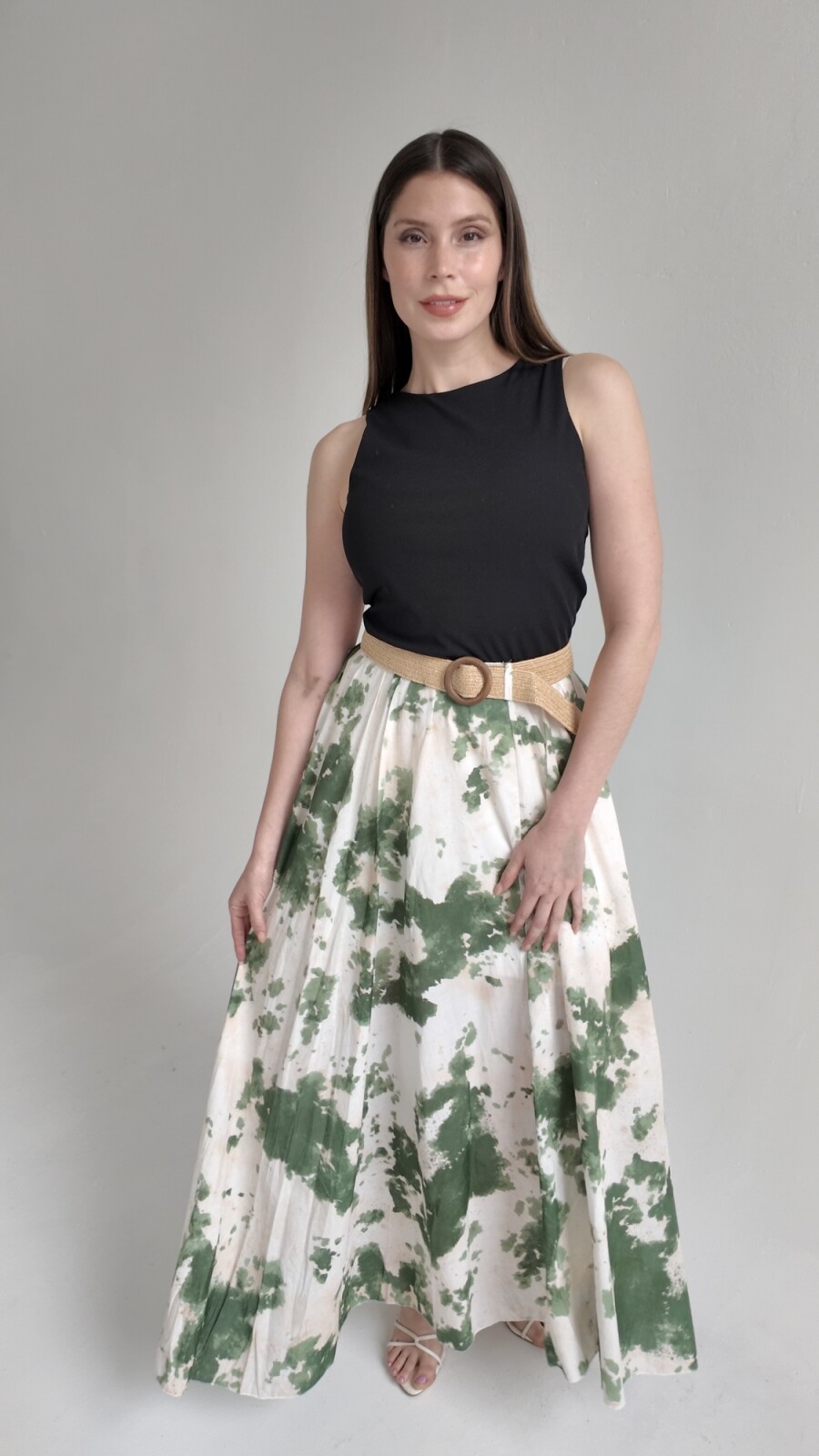 Falda Florencia Verde