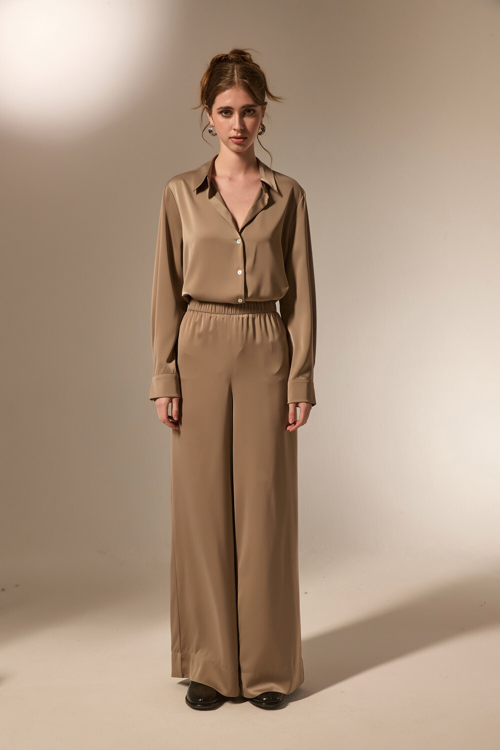 Pantalon Phael Taupe Claro