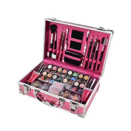 Petaca Maleta De Maquillaje Missyoung 30 Pzas Rosa