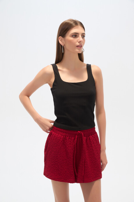 Musculosa Ramas Negro