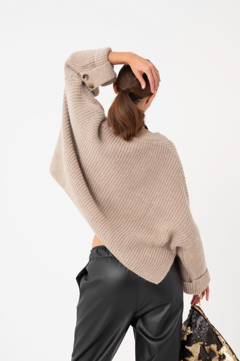 CARDIGAN CON BOTONES Beige