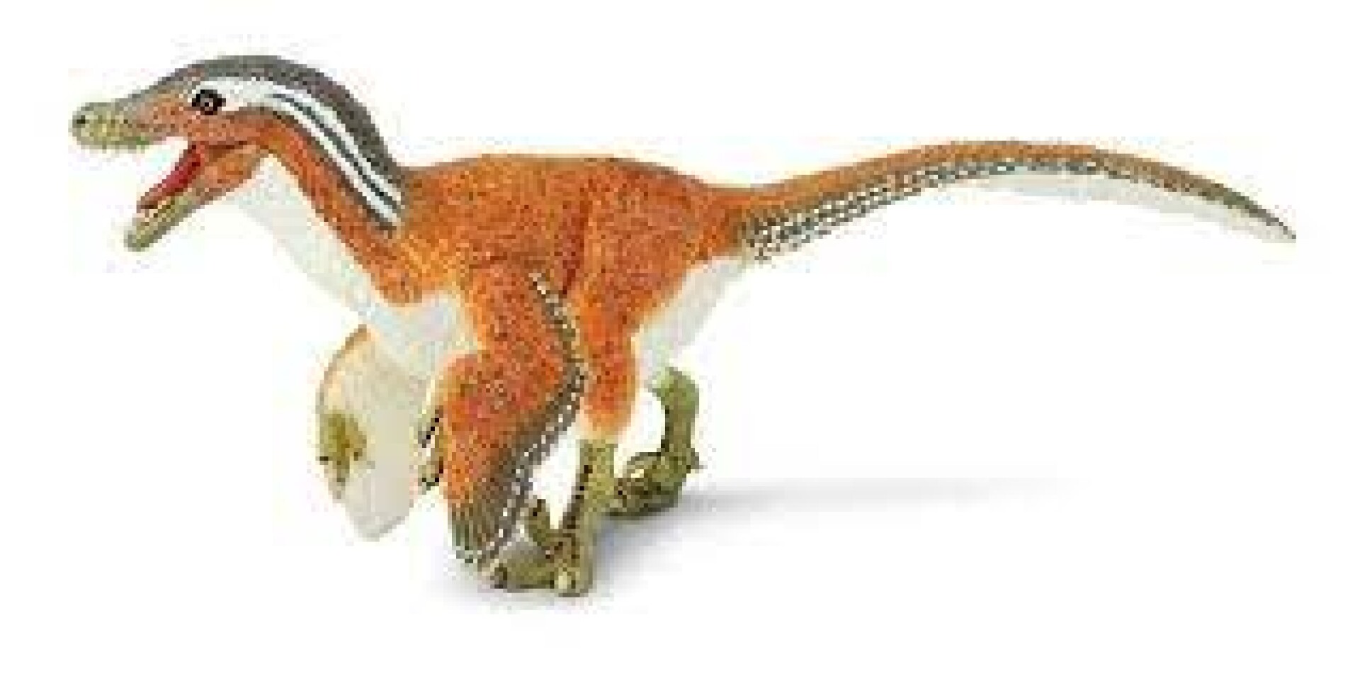 Safari Ltd Figura de Dinosaurio Velociraptor con plumas 100032 