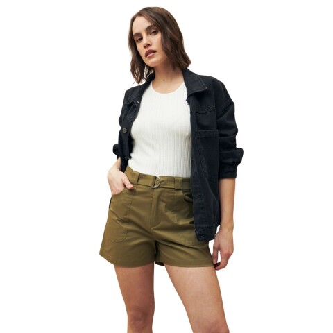 SHORT GIVEN S-XXL VERDE MILI