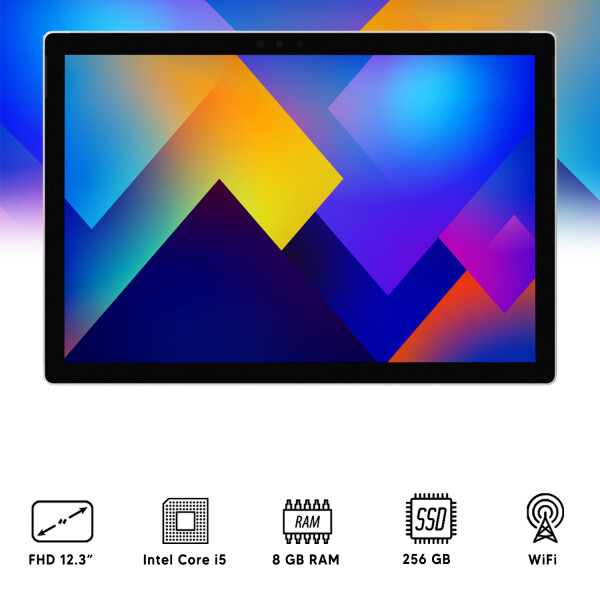 Notebook Microsoft Surface Pro I5 / 8gb Ram / 256gb Ssd / 12.3" MICROSOFT SURFACE PRO RFPL I5/8/256/12.3