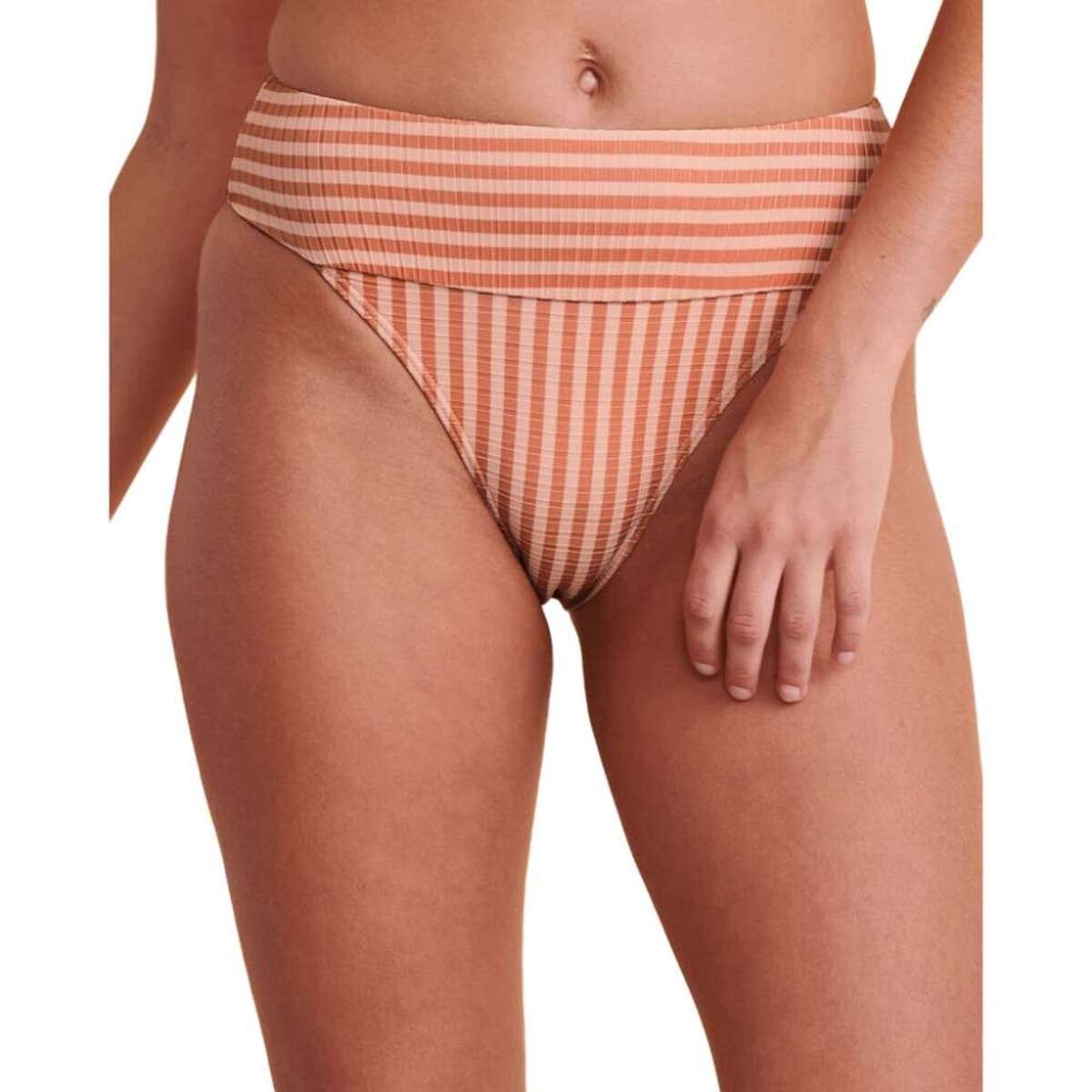 Bikini Rip Curl Premium Surf High Waist Cheeky - Salmón 