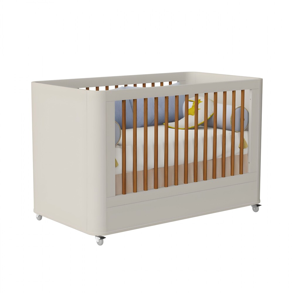 Cuna Convertible Bebé - Boom Gris