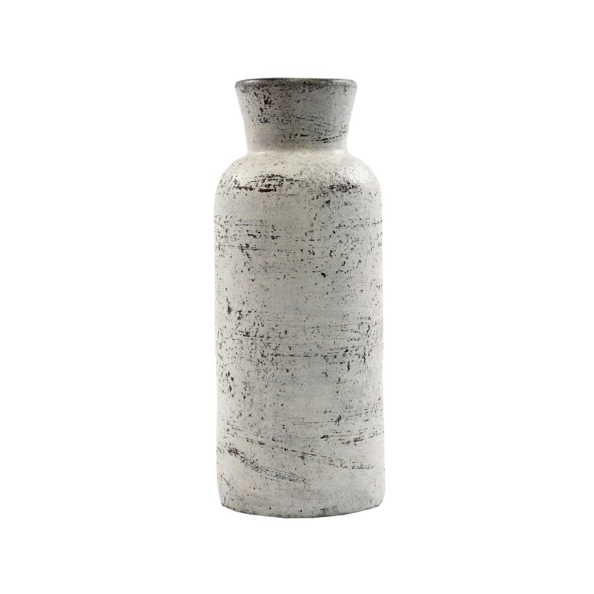 JARRÓN DECORATIVO - SMALL TERRACOTA BLANCO ZAR 