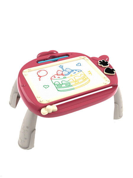 TABLERO DE DIBUJO MAGNETICO ROJO