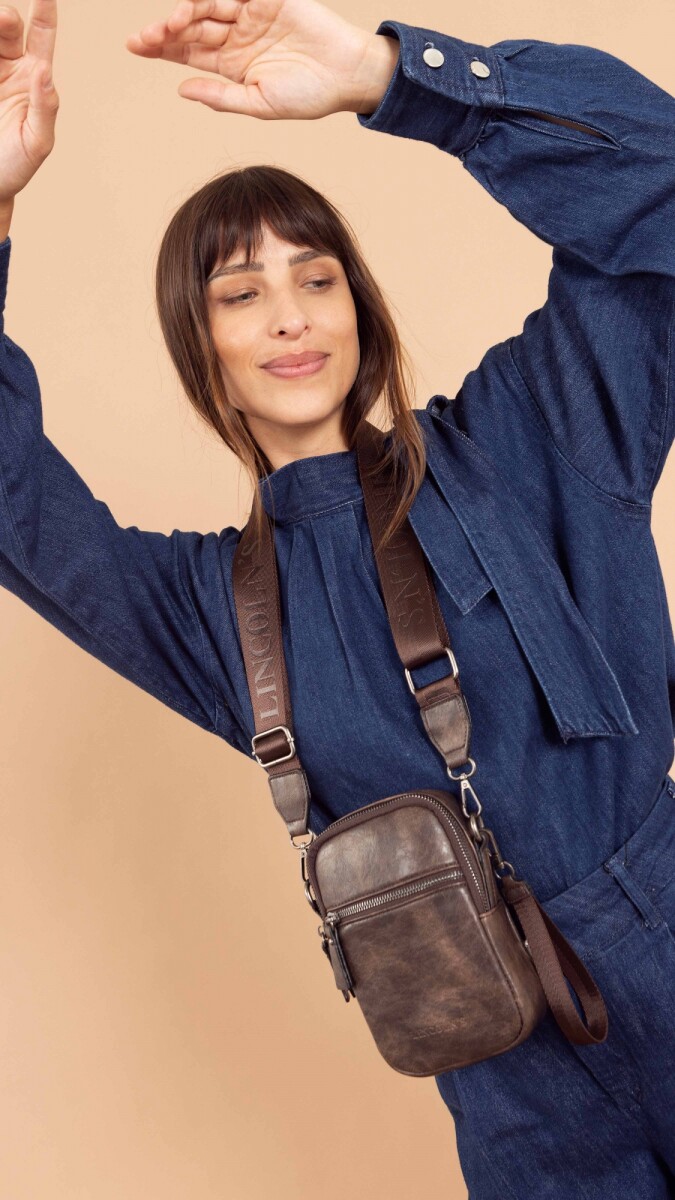 BANDOLERITA MORRAL AMELIA - CAFE 