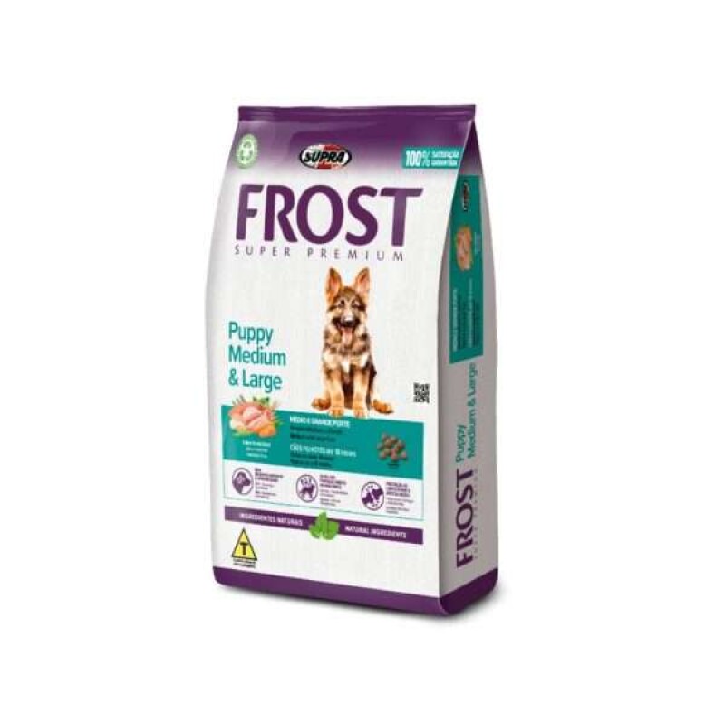 Frost Puppy Medium & Large 15+2kgs Frost Puppy Medium & Large 15+2kgs