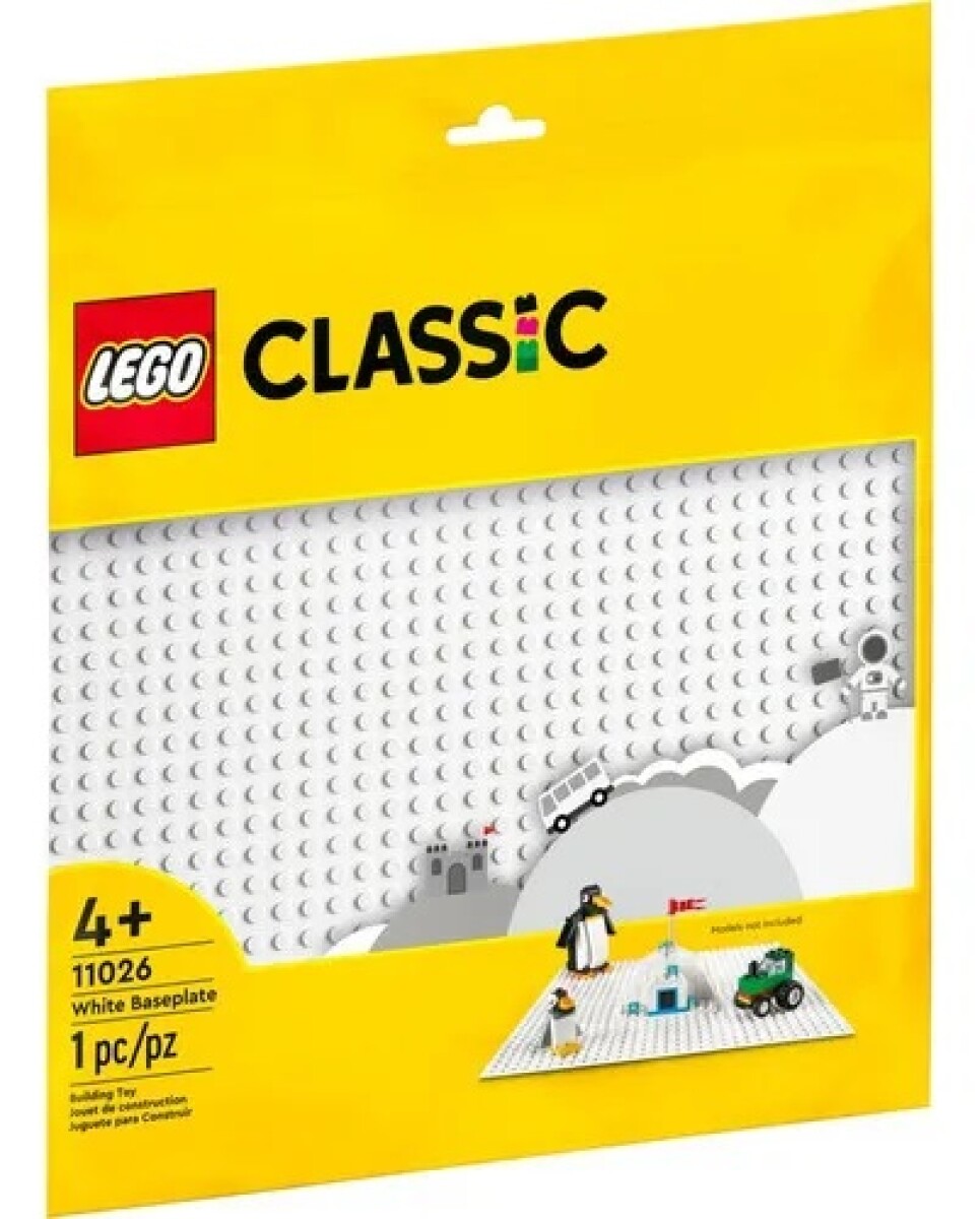 Placa base Lego Classic Base Blanca 11026 