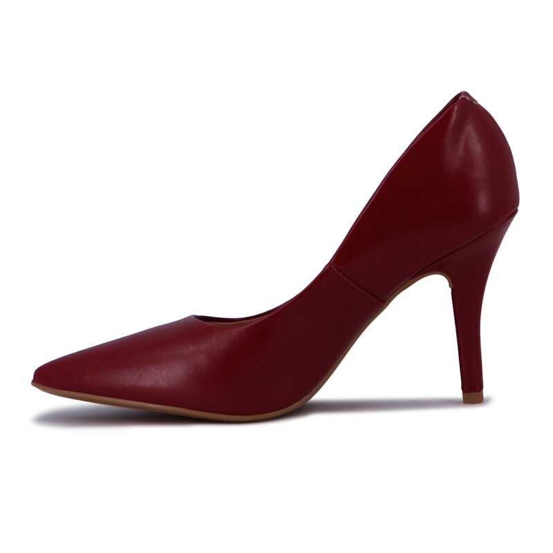 Sandalia Vizzano Mujer Taco 9cm Cereza