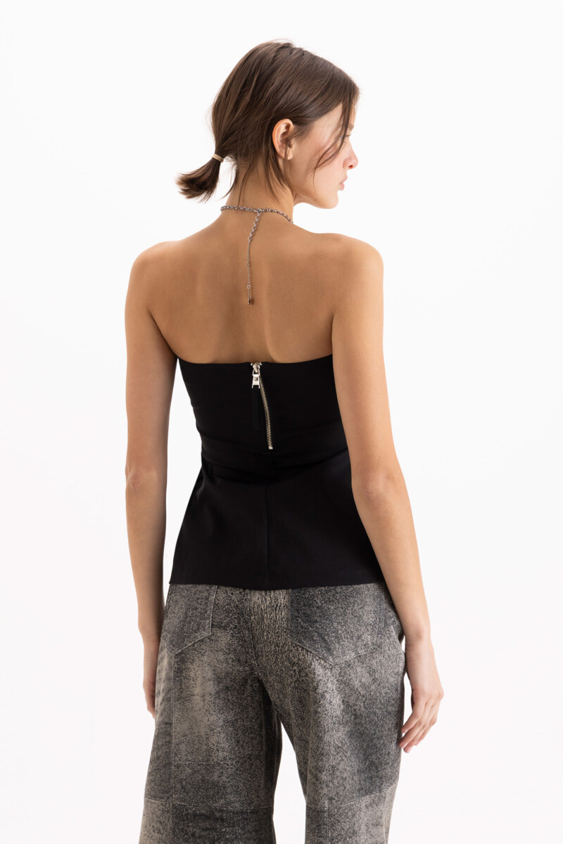 STRAPLESS ELENA Negro