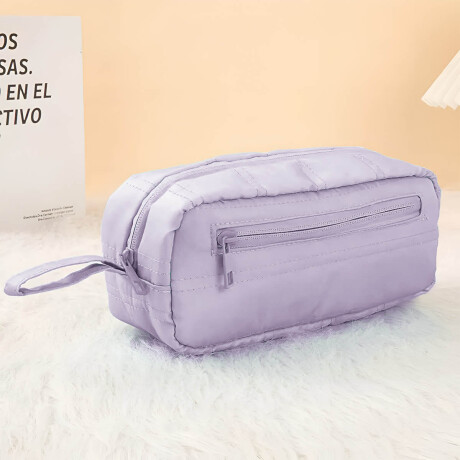 Mochila Urbana Expert + Cartuchera Set Puffer Violeta