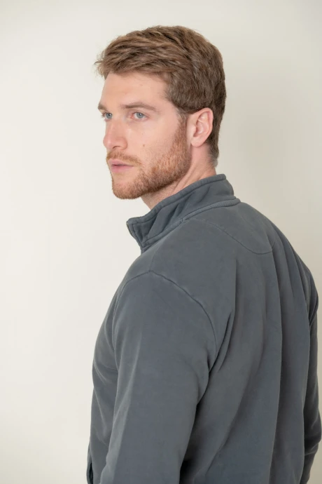 Campera algodon Gris