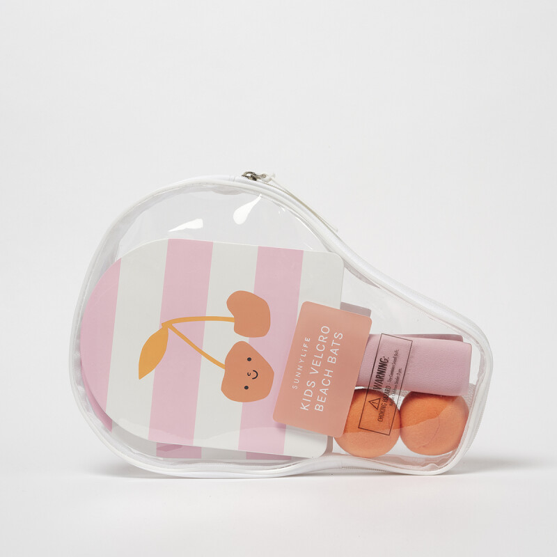 Paletas de playa con velcro para niños Candy Cherry