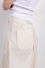 PANTALÓN ANCHO Crema