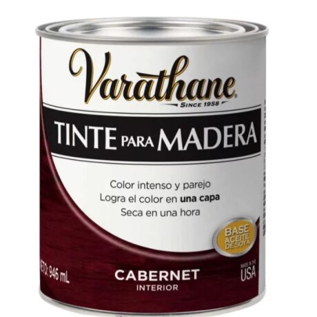 Tinta Para Madera 237ML Cabernet Varathane