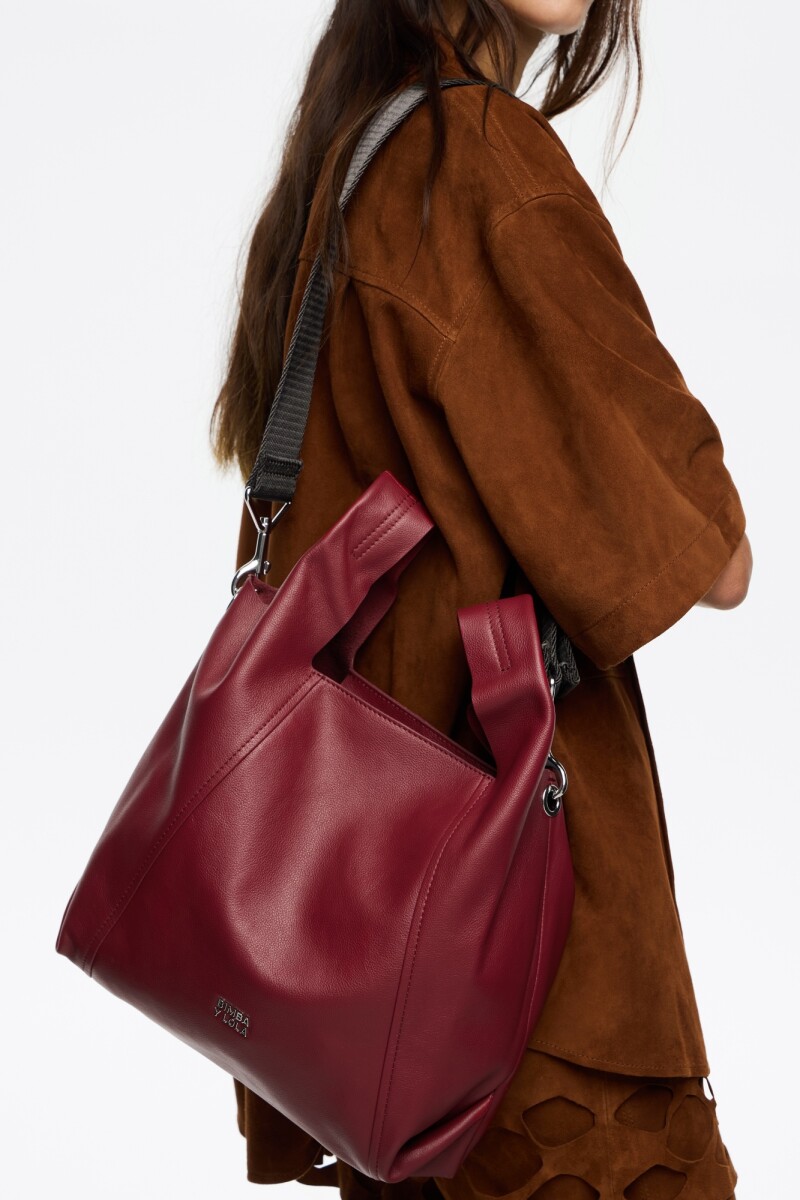 BOLSO PAPER MEDIANO Rojo