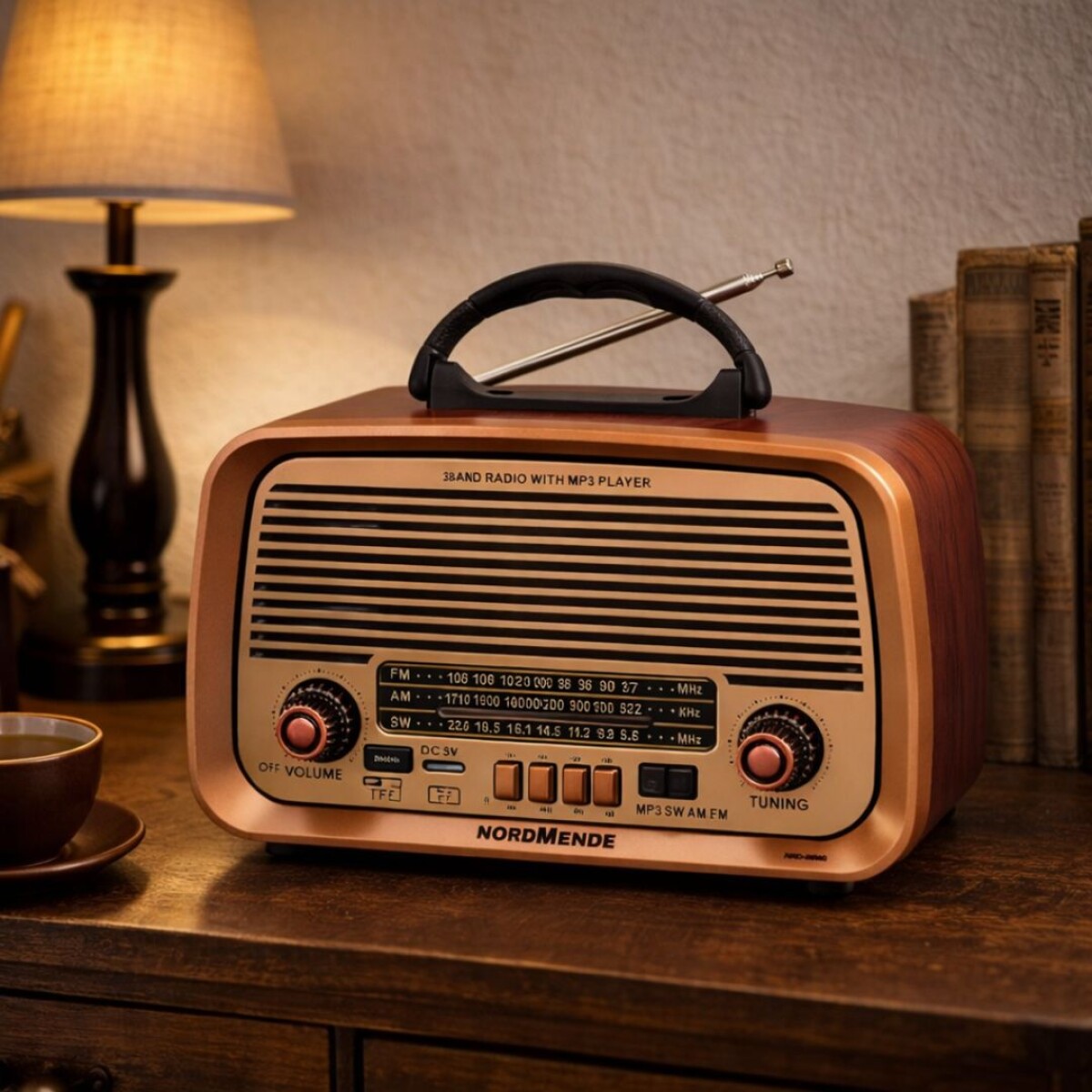 RADIO RETRO AM FM SW NORDMENDE NRD-RR40 