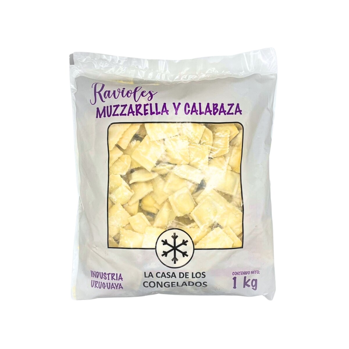 Ravioles LCDLC - 1 kg - - Calabaza y Muzzarella 