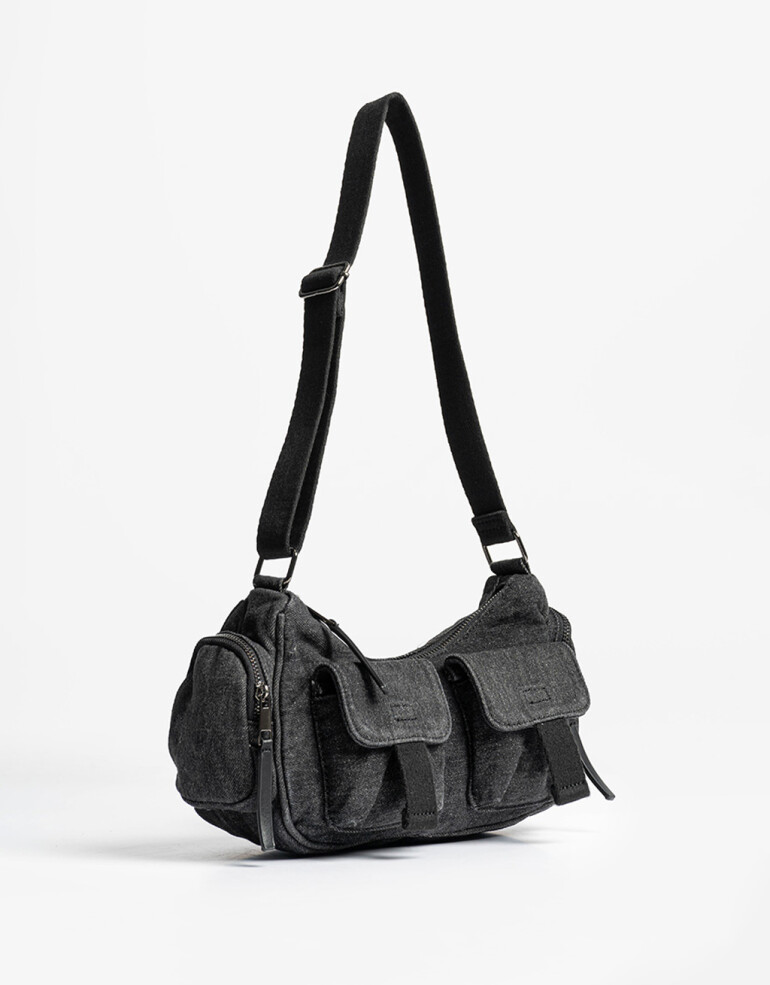 City Cartera Formato City - Negro