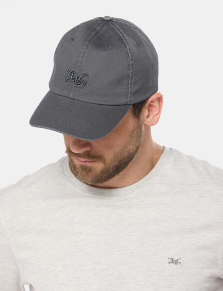 GORRO DE LONA Gris