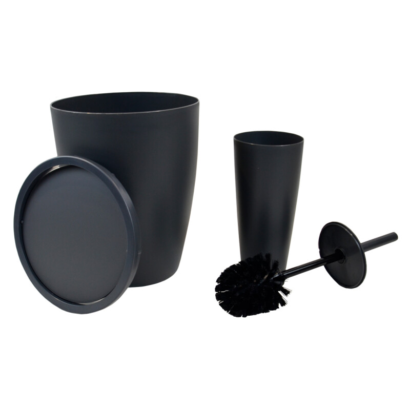 Set de baño 2 piezas Pure GRIS