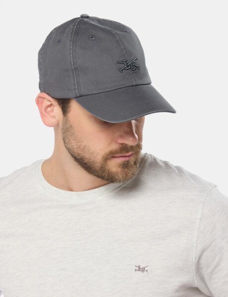 GORRO DE LONA Gris