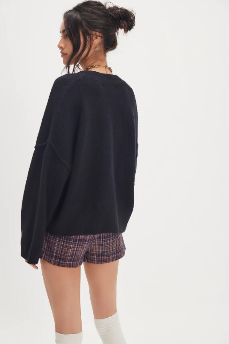 CÁRDIGAN COOL NIGHT Negro