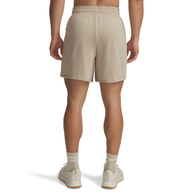 UA Rival Terry 6in Short-BRN BRN-299